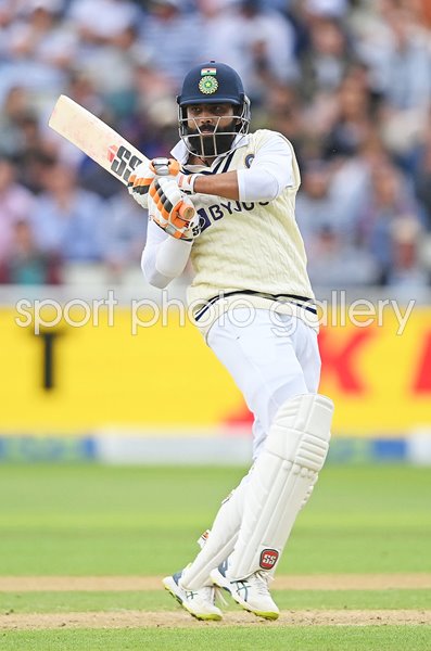Ravindra Jadeja India batting v England Edgbaston 2022