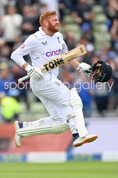Jonathan Bairstow England first innings 100 v India Edgbaston 2022