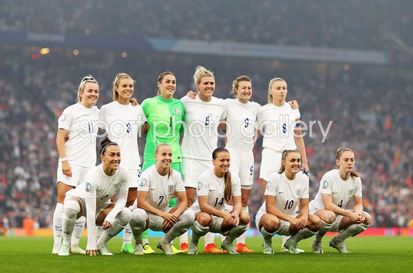 England team v Austria opening game Women's EURO 2022