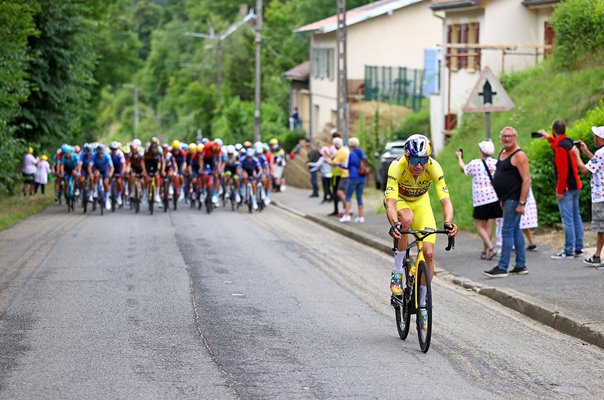 Wout Van Aert Belgium breakaway Stage 6 Tour de France 2022  