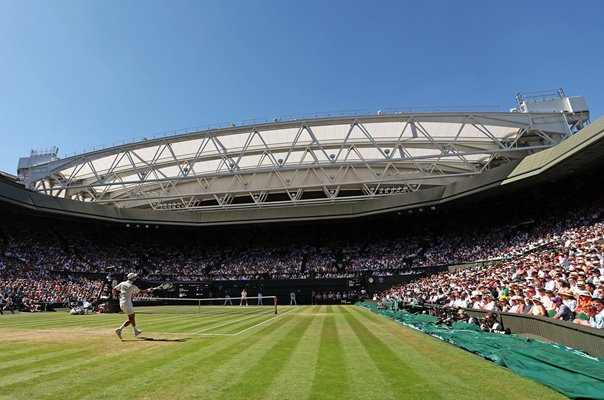 Novak Djokovic v Cameron Norrie Centre Court Wimbledon 2022