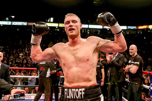 Andrew Flintoff beats Richard Dawson Manchester 2012