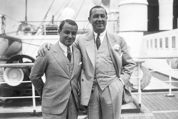 Gene Sarazen & Walter Hagen USA Ryder Cup 1933