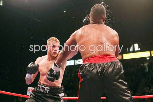 Andrew Flintoff v Richard Dawson Manchester 2012