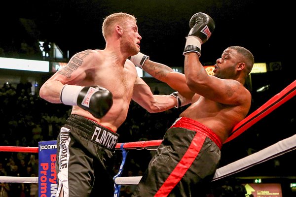 Andrew Flintoff v Richard Dawson Manchester 2012