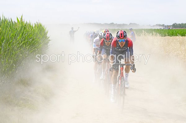 Geraint Thomas and Dylan Van Baarle Inoes Tour de France 2022