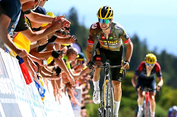 Primoz Roglic Slovenia Planche des Belles Filles Tour de France 2022