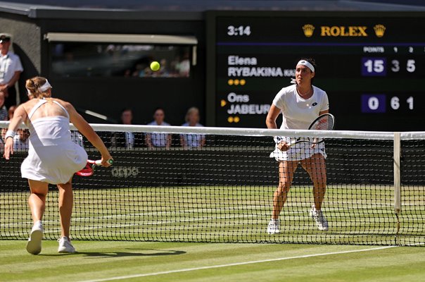 Elena Rybakina Kazakhstan v Ons Jabeur Wimbledon Final 2022