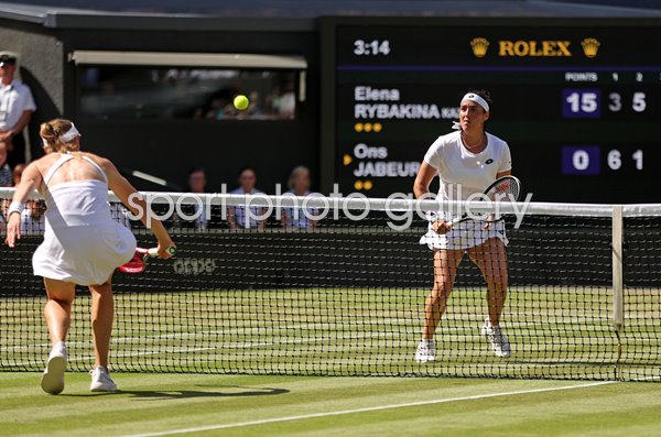 Elena Rybakina Kazakhstan v Ons Jabeur Wimbledon Final 2022