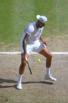 Nick Kyrgios trick shot sequence #2 v Novak Djokovic Wimbledon Final 2022