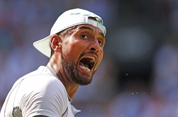 Nick Kyrgios Australia v Novak Djokovic Wimbledon Final 2022