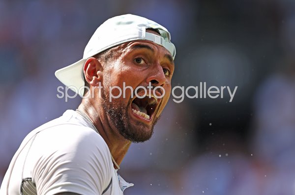Nick Kyrgios Australia v Novak Djokovic Wimbledon Final 2022