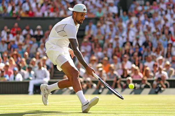 Nick Kyrgios v Novak Djokovic Centre Court Wimbledon Final 2022