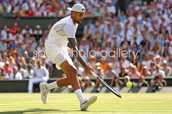 Nick Kyrgios v Novak Djokovic Centre Court Wimbledon Final 2022