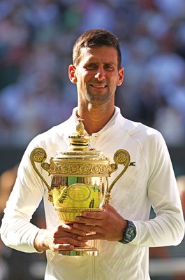 Novak Djokovic Serbia Wimbledon Champion 2022