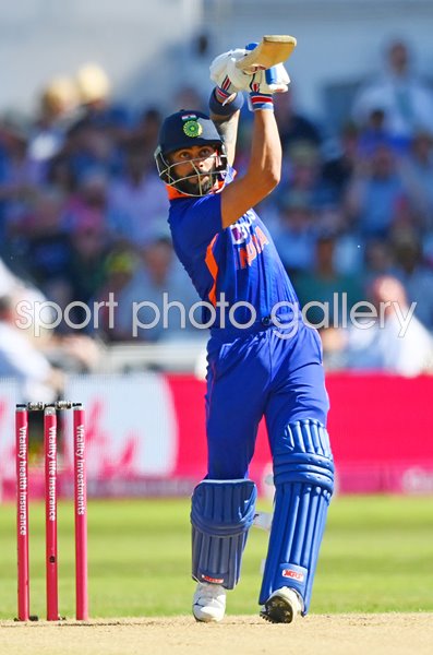 Virat Kohli India batting v England T20 Trent Bridge 2022
