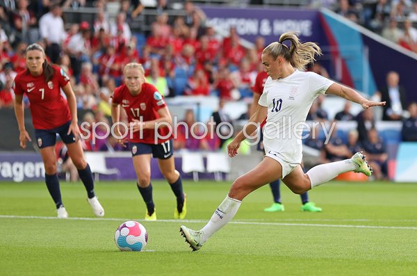 Georgia Stanway England scores v Norway Women's EURO 2022