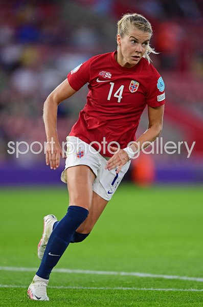 Ada Hegerberg Norway on the ball v Northern Ireland Women's EURO 2022
