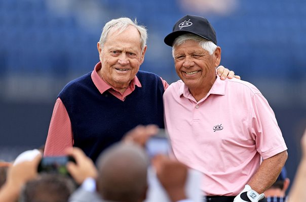 Lee Trevino & Jack Nicklaus USA Champions Celebration St Andrews 2022