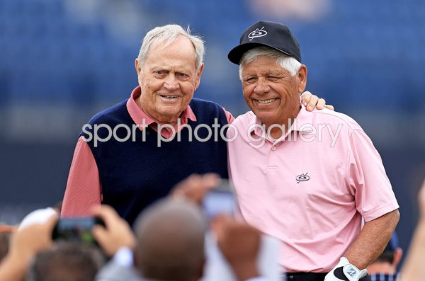 Lee Trevino & Jack Nicklaus USA Champions Celebration St Andrews 2022