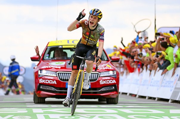 Jonas Vingegaard Rasmussen Denmark wins Stage 11 2022
