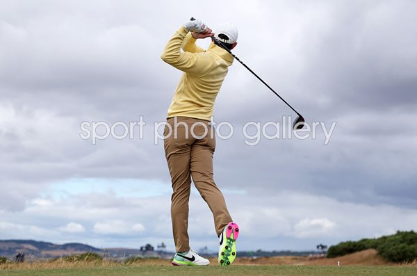 Rory McIlroy Northern Ireland drives Round 1 Open St Andrews 2022
