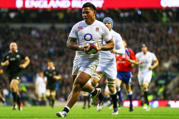 Manu Tuilagi scores v New Zealand Twickenham 2012