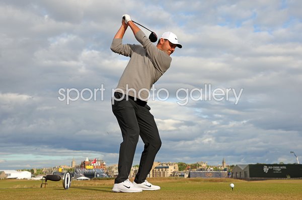 Scottie Scheffler United States 17th Tee Open St Andrews 2022