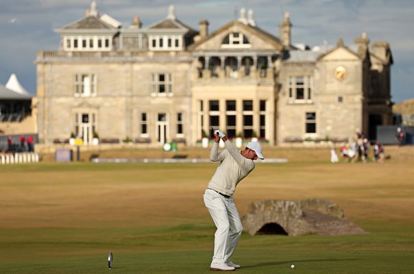 Adam Scott Australia 18th Tee British Open St Andrews 2022  