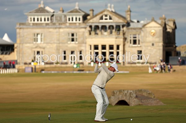 Adam Scott Australia 18th Tee British Open St Andrews 2022  
