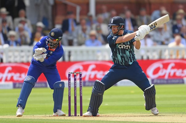 Jonny Bairstow England square cuts v India ODI Lord's 2022