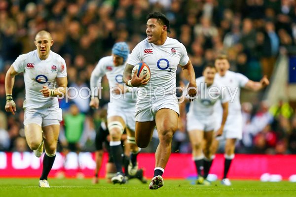 Manu Tuilagi scores v New Zealand Twickenham 2012