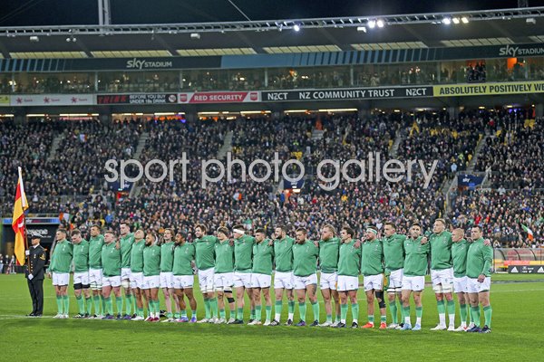 Ireland team line up v New Zealand 3rd Test Wellington 2022