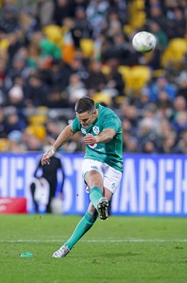 Johnny Sexton Ireland kicks v New Zealand 3rd Test Wellington 2022  