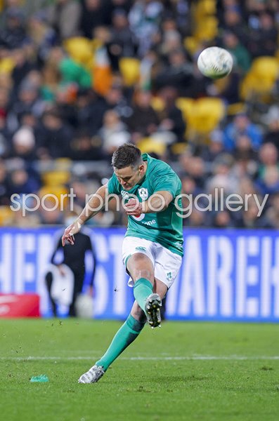 Johnny Sexton Ireland kicks v New Zealand 3rd Test Wellington 2022  