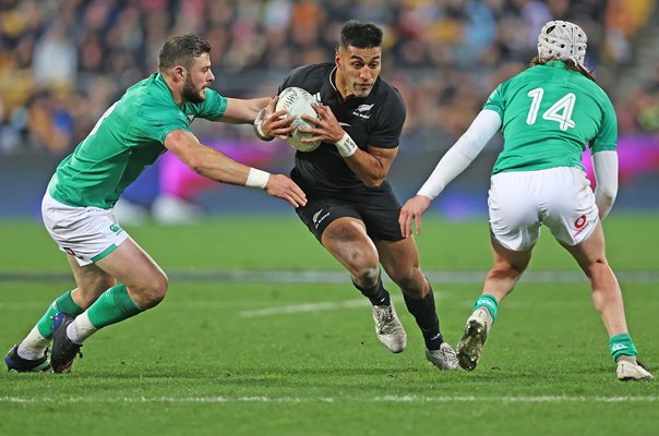 Rieko Ioane New Zealand v Ireland 3rd Test Wellington 2022 