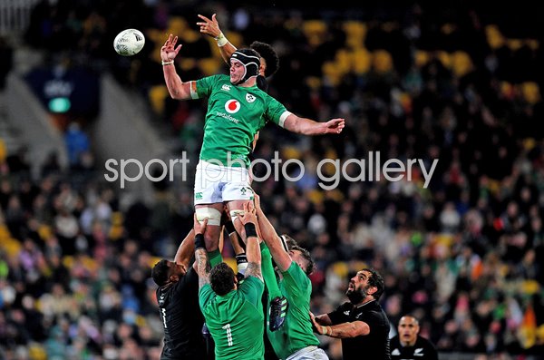 James Ryan Ireland line out win v New Zealand 3rd Test Wellington 2022 