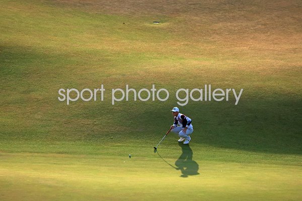 Viktor Hovland Norway Valley of Sin 18th green St Andrews Open 2022
