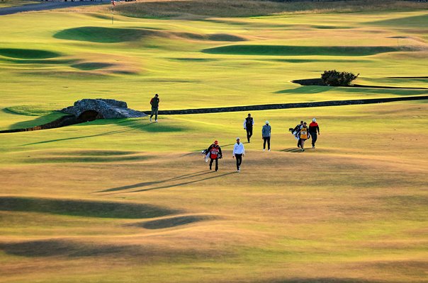 Will Zalatoris ,Tony Finau & Hideki Matsuyama 18th Fairway Open 2022