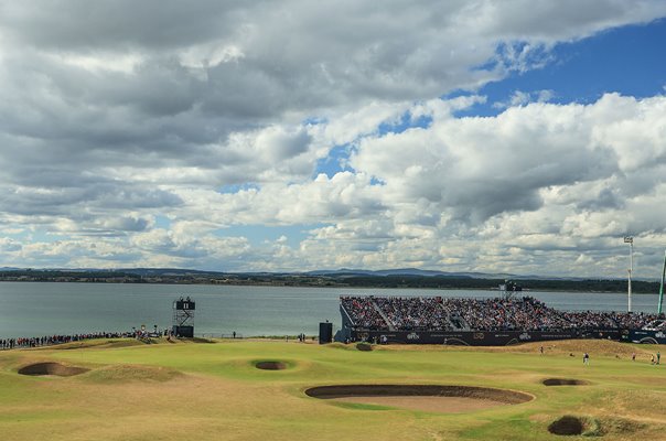 7th & 11th greens Old Course St Andrews Open 2022