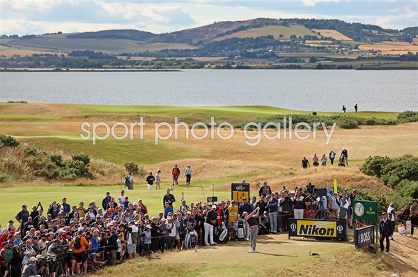 Cameron Smith Australia drives 14th hole Old Course St Andrews Open 2022
