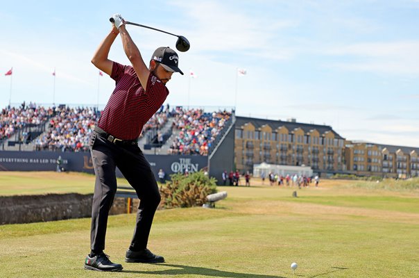 Abraham Ancer Mexico drives British Open St Andrews 2022