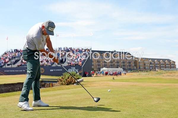 Lee Westwood England drives Round 3 Open St Andrews 2022