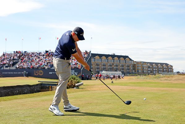 Matthew Fitzpatrick England drives Round 3 Open St Andrews 2022