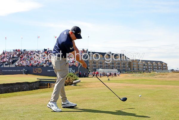 Matthew Fitzpatrick England drives Round 3 Open St Andrews 2022