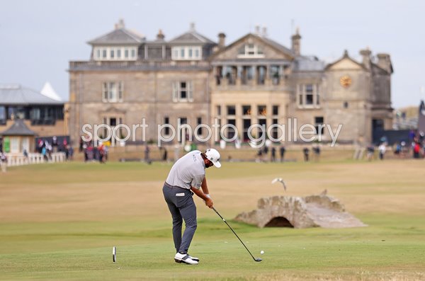 Cameron Young United States 18th hole Round 3 Open St Andrews 2022