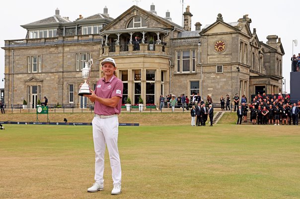 Cameron Smith Australia Claret Jug St Andrews Clubhouse 2022