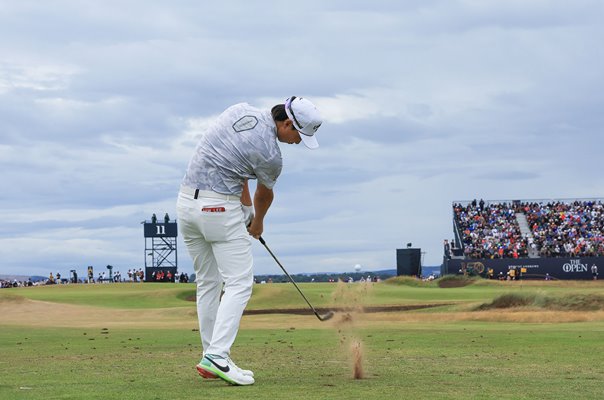 Min Woo Lee of Australia 11th hole Open St Andrews 2022