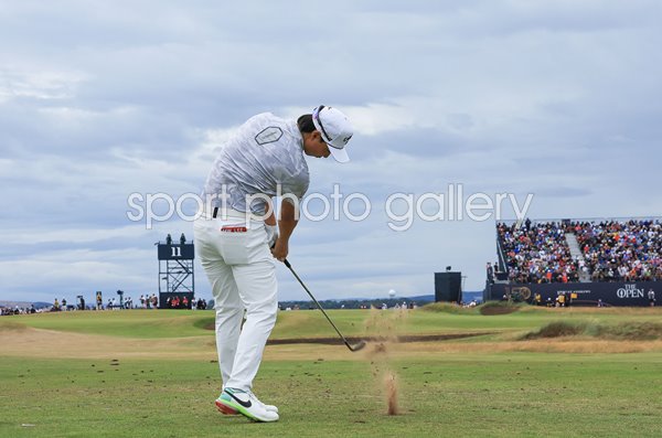 Min Woo Lee of Australia 11th hole Open St Andrews 2022