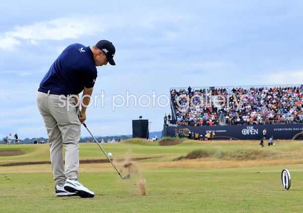 Matthew Fitzpatrick England 11th hole Open St Andrews 2022